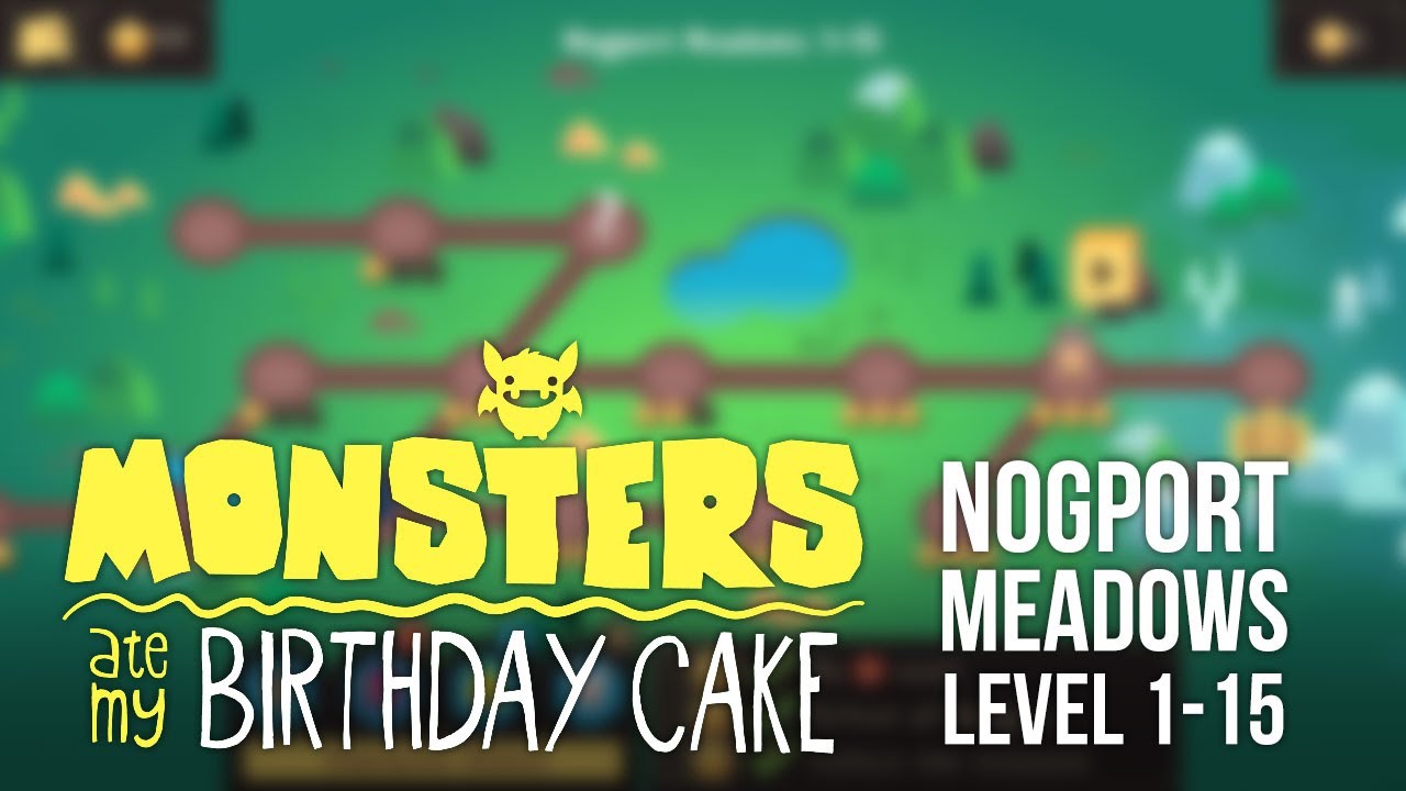 Monsters ate my birthday cake shovel game